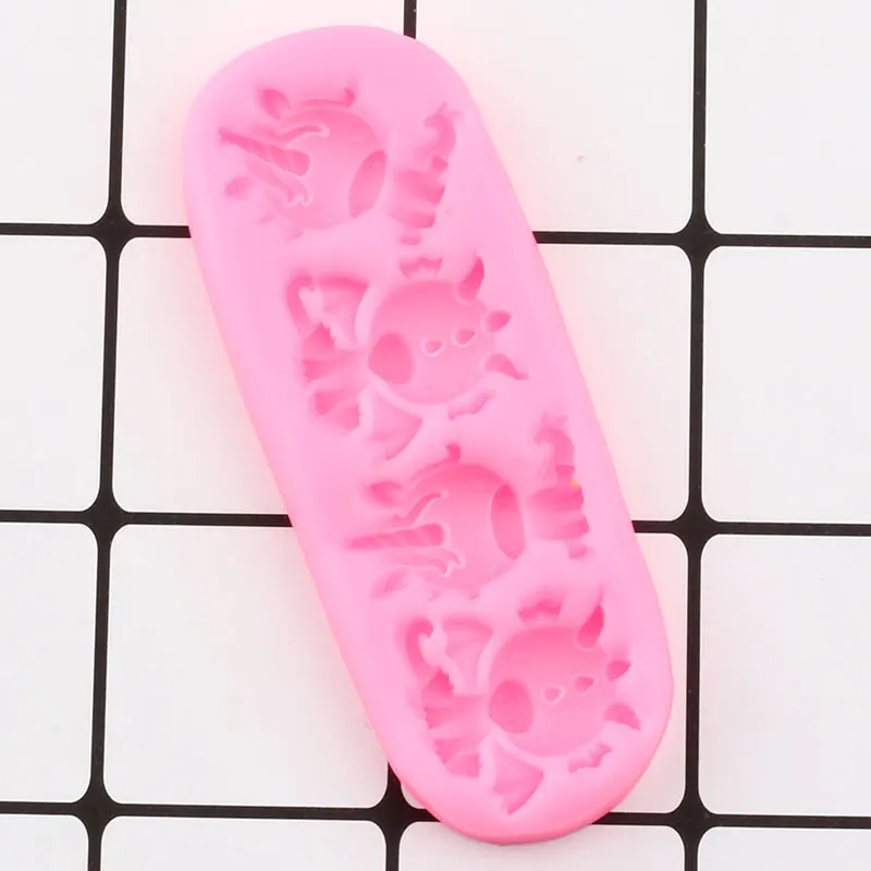 Dinosaur Dragon Silicone Molds Chocolate Fondant Mold Baby Party Cake Decorating Tools Cupcake Topper Candy Polymer Clay Moulds | Дом и сад