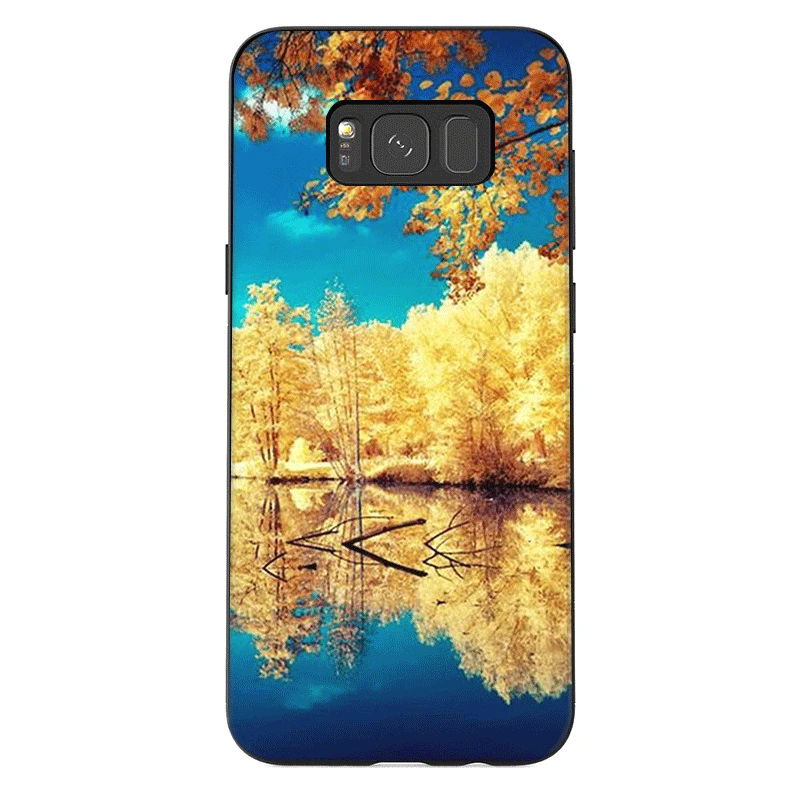 Сотовый Чехол для samsung A10 A10S A20 A20S A20E A30 A30S A40 A40S A50 A50S A60 A70 A70S крышка мультфильм