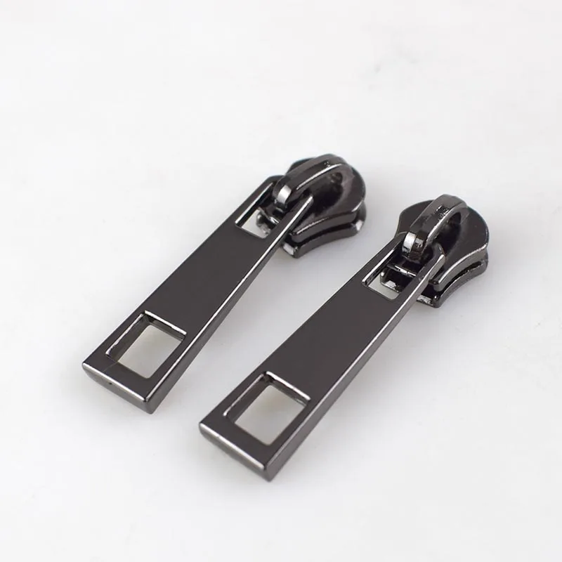 gunblack-10pcs 10/20 штук Модные 5# разъемная застежка-молния Металлические ползунки для молнии металла одежда с замком-молнией мешок швейная-пулер ограничитель молнии тянет на молнии комплект для ремонта аксессуары «сделай сам» - Цвет: gunblack-10pcs