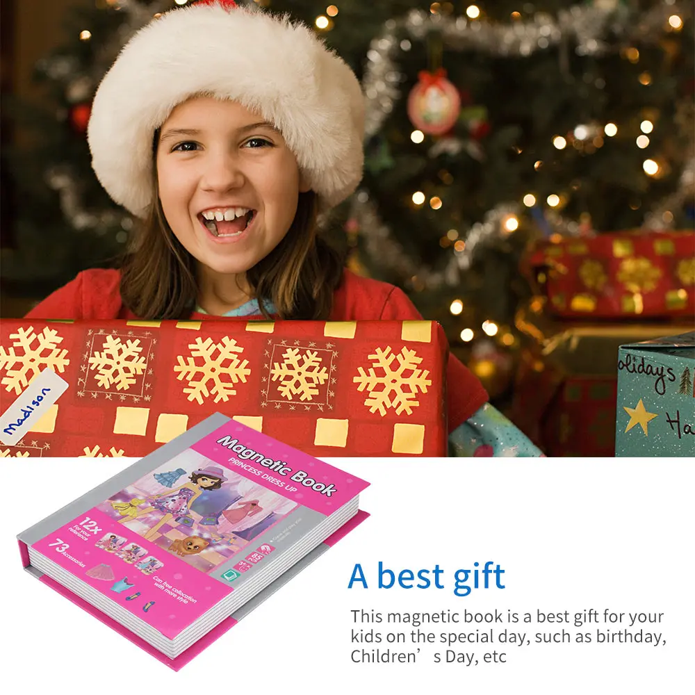 

Brain Training Spell Game Puzzle 3D Magnetic Book Jigsaw Montessori Learning Puzzles Toy Education Magnetic Toys Christmas Gift