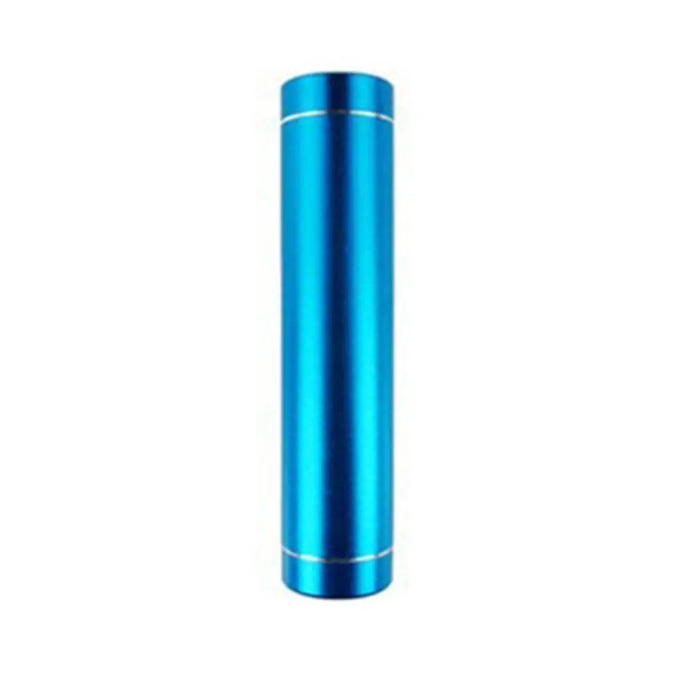 blue Многоцветная портативная банка питания чехол DIY 1x18650 пауэрбэнк корпус держатель батареи с usb-портом для зарядки - Цвет: blue