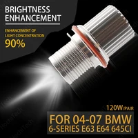 90w high power led angel eye bulbs ring marker light for 04 07 bmw 6 series e63 e64 645ci 650i super bright