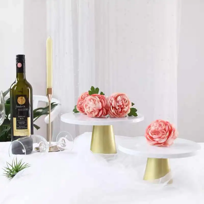 Подставка для кексов металлический десертный столик высокий поднос торта