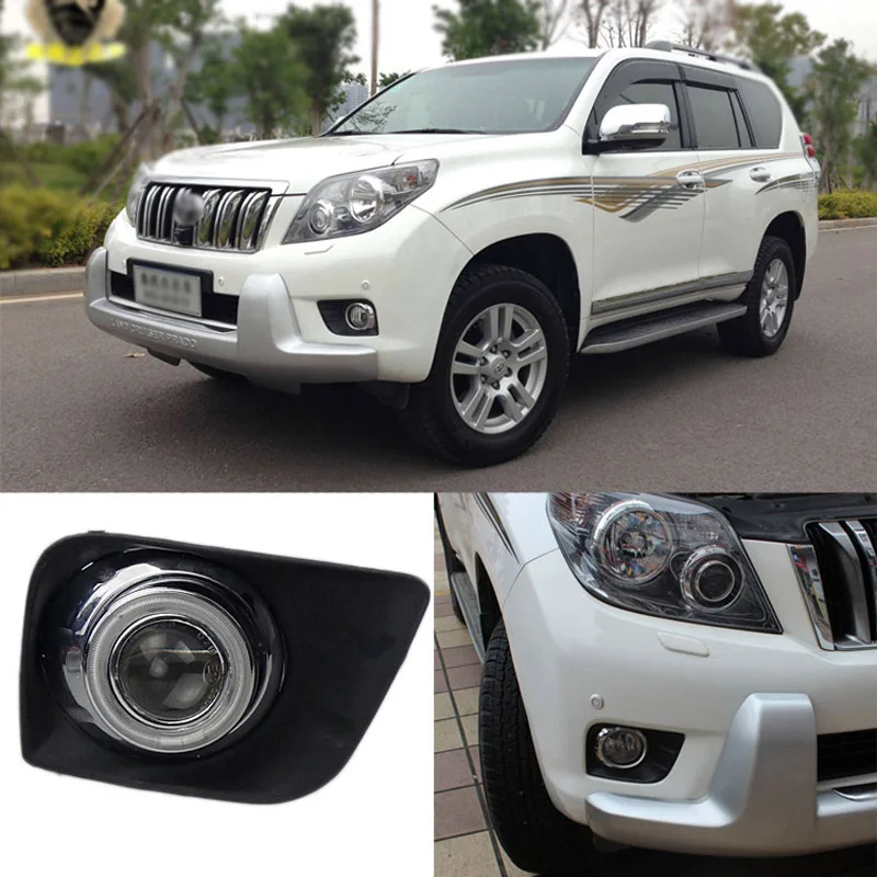 Превосходная светодиодный лампы Противотуманные фары COB источник Ангел глаз