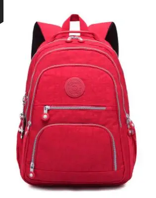 1 шт./лот Женский Повседневный вместительный нейлоновый рюкзак в Корейском стиле