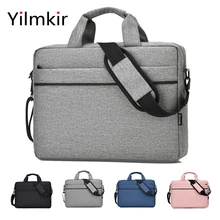Unisex Laptop One Shoulder Handbag For Macbook Air Xiaomi Lenovo Dell Computer Bag 13 14 15.6-inch Protective Sleeve Briefcase