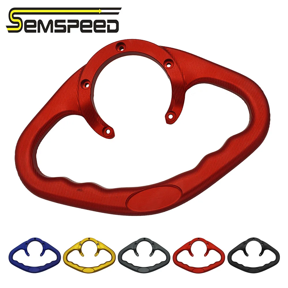 SEMSPEED Мотоцикл с ЧПУ пассажирский ручной захват бак бар ручки подлокотник для YAMAHA