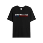 Мужскаяженская летняя черная уличная мода 2021, футболка для мотоспорта в стиле хип-хоп для Sierra Bmw M, хлопковые футболки с коротким рукавом, топы