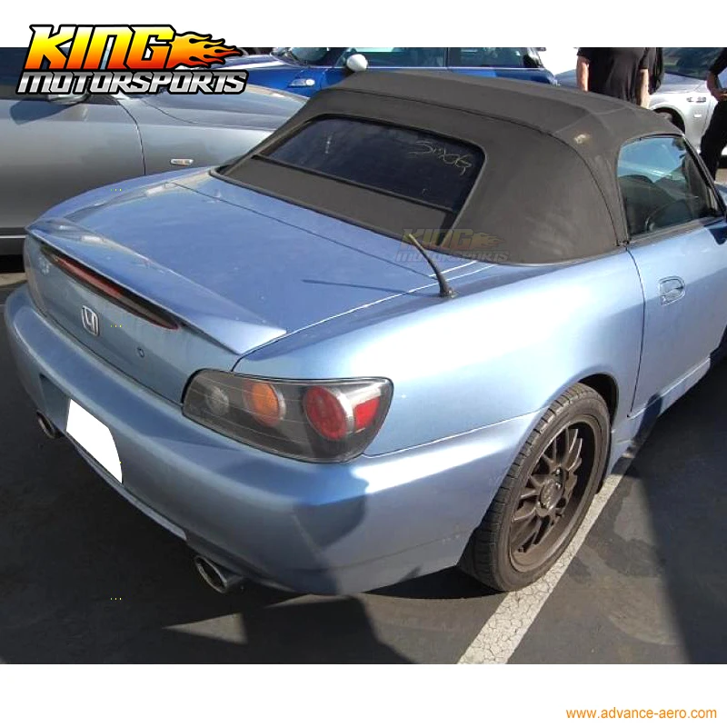 

Fit For 2000-2009 Honda S2000 Convertible #B513M Suzuka Blue Metallic Painted Trunk Spoiler