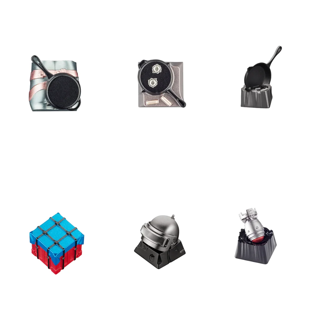 

Keycap mechanical keyboard key cap original design,PUBG series shooting game theme key cap MX axis aluminum alloy keycaps,M21