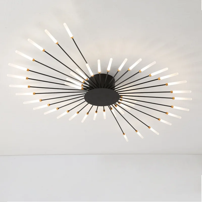 

Nordic fireworks led Chandelier For Living Room Bedroom Home chandelier Modern Led Ceiling Chandelier Lamp Lighting chandelier