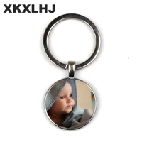 personalizeds photo key chain custom keychain photo of your baby child mom dad grandparent loved one gift for family gift