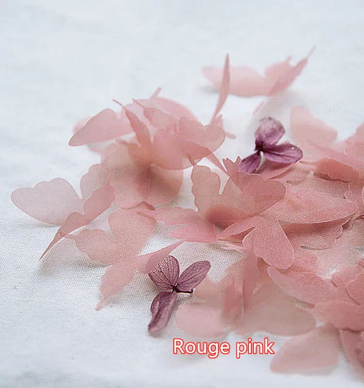 50Pieces/pack Tulle butterfly diy material Bridal headwear earrings wedding dress veil accessories RS3063 | Дом и сад