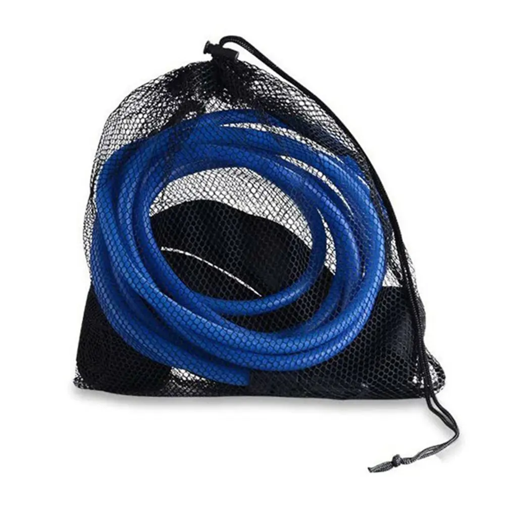 

4meter Adjustable Swim Training Resistance Elastic Belt Swimming Exerciser Safety Rope Latex Tubes Swimming Harness Static