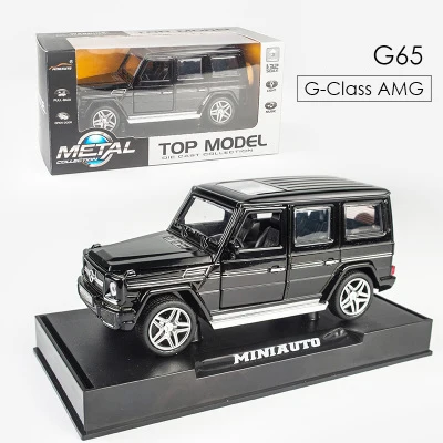 G65 Bright Black box KIDAMI 1:32 Ford Raptor F150 Big Wheel MINIAUTO литая под давлением Модель автомобиля игрушки для детских подарков машинки - Цвет: G65 Bright Black box