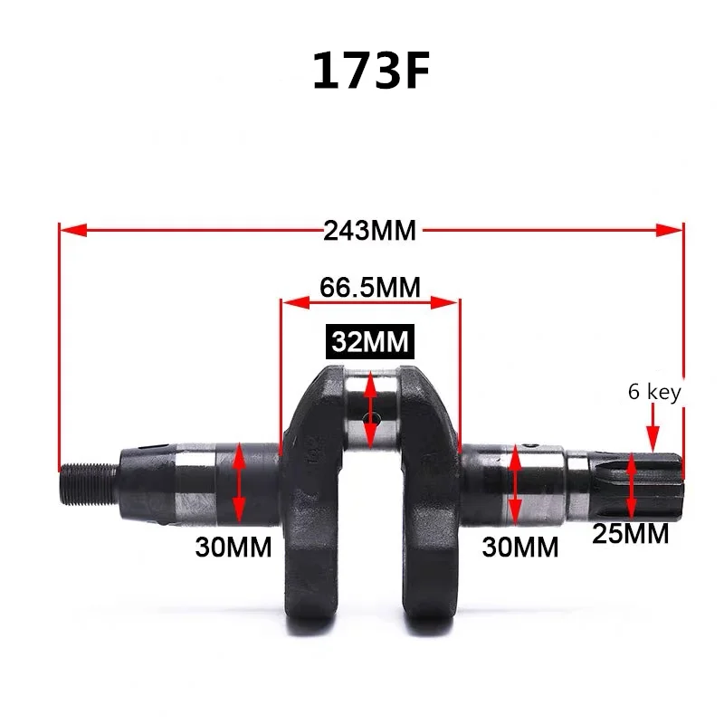 Фото Дизельный двигатель Rachis 173F, 178F, 186F, 186FA, 188F, 192F, подходит для kipor, kama и всех китайских брендов №2