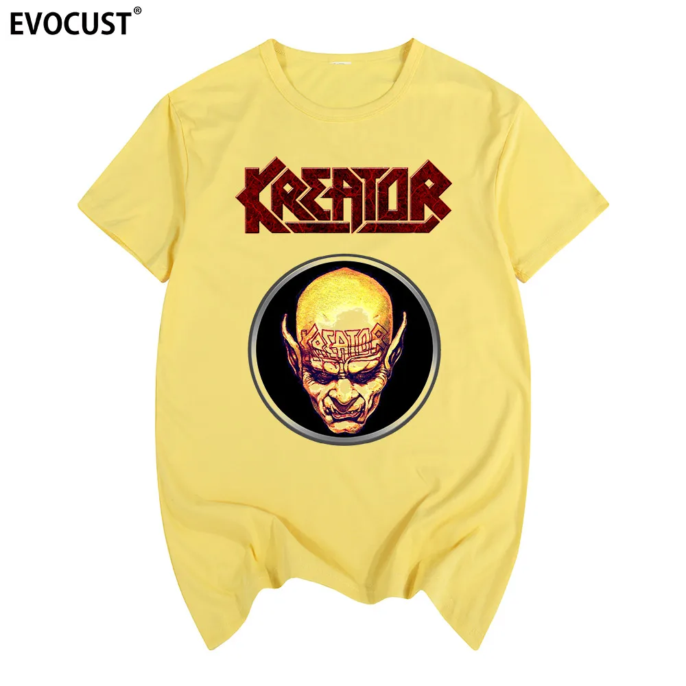 Футболка Kreator из немецкой комы души разрушение Триша Мужская хлопковая футболка