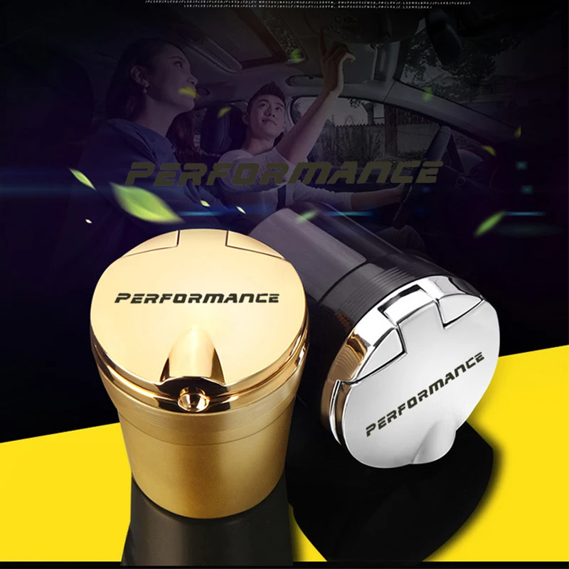 С синий светодиодный светильник автомобильная пепельница производительность