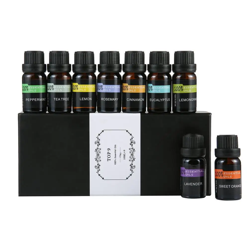 

Essential Oil Set Pure Plant Aromatherapy Diffusers Essential Oil For Humidifier Fragrance Oil Compound Essential Oil Help Sleep