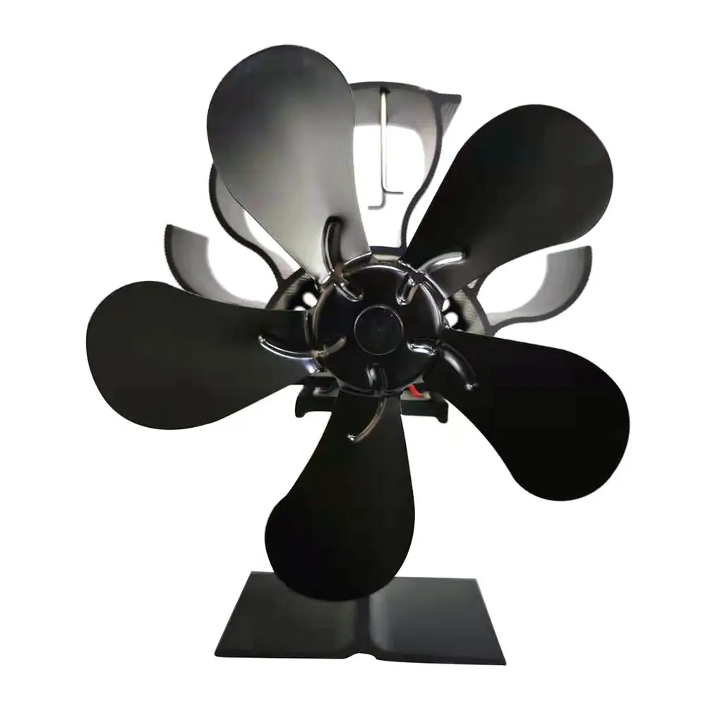

Электрическая плита вентилятор уменьшить потребление низкий уровень шума 1 комплект камин Термодинамический вентилятор пять лезвий