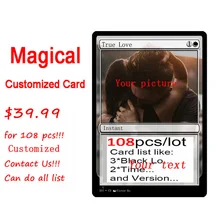 108pcs Cutomized proxy card Board Games