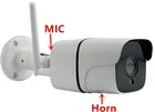 WI-FI Беспроводной AP IP камера с двухканальным аудио Металлическая Цилиндрическая камера видеонаблюдения микрофон Динамик 5MP XM550AI + SC5335P инфракрасный 8-128G SD карты XMEYE ICsee P2P