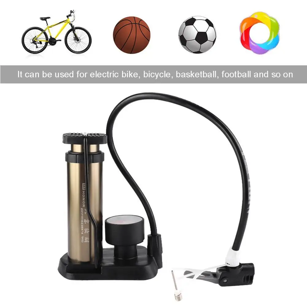 Велосипедный ножной насос надувной аккумулятор электрический мотоцикл легкий и