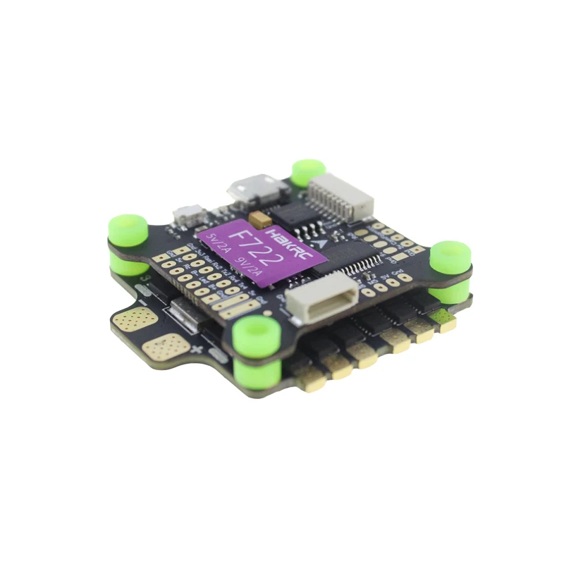 HAKRC гоночный Дрон F722 V3 Контроллер полета интегрированный OSD 5V 9V Dual BEC 50A 4 в 1 ESC Flytower |