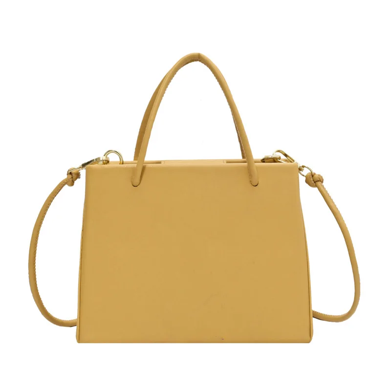 

Womens Hands Spring New Multi Color Optional Square Fashion Trend Simple Women's Pu Shoulder Bag Purses