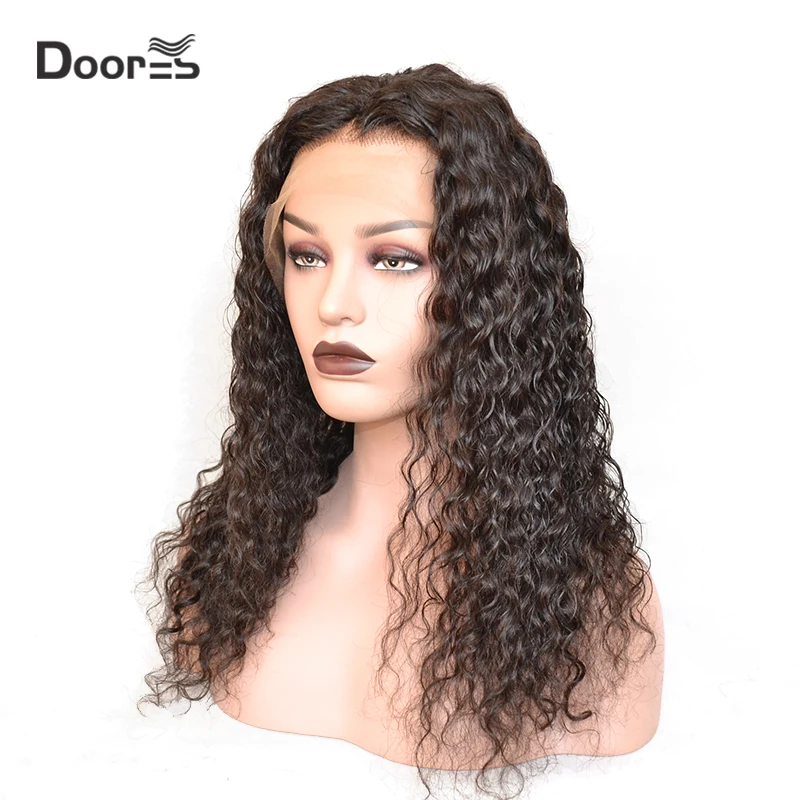 Кудрявые человеческие волосы парик с волосами младенца 13x6 поддельные головы