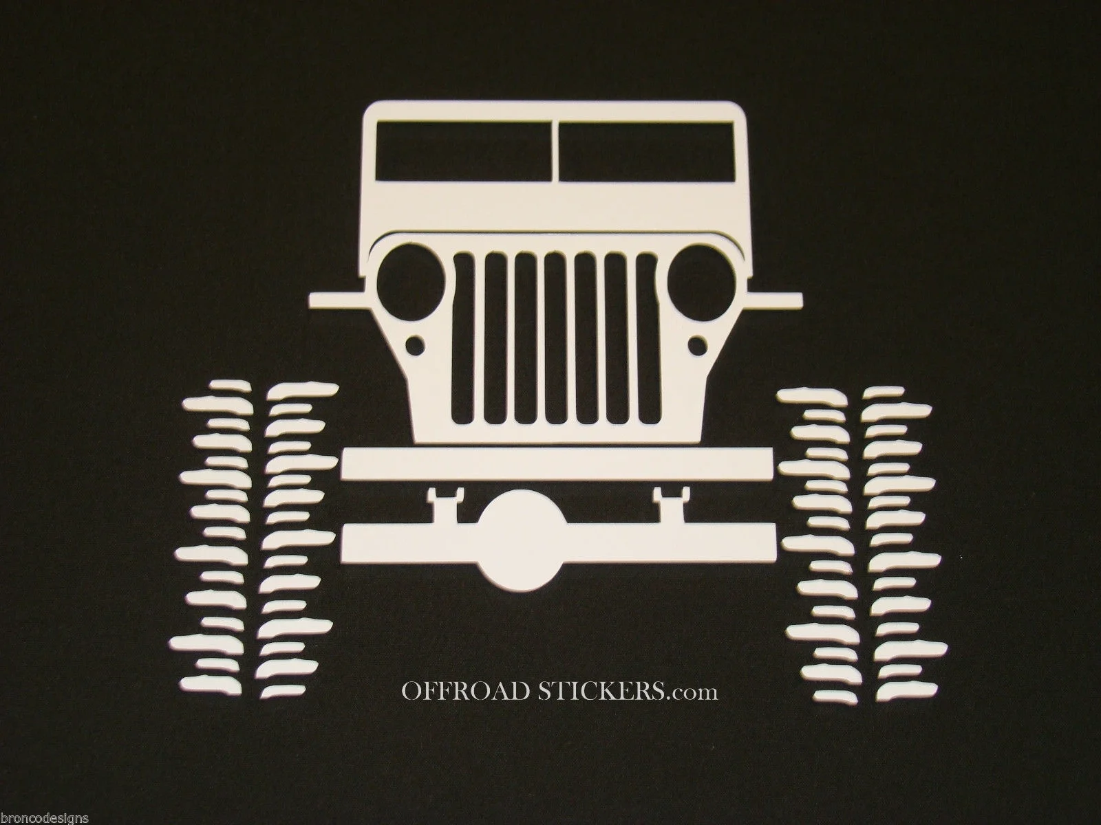 

Для x2 Willys Flatty_CJ-2A_Overland_Sticker Decal_M38 Jeep