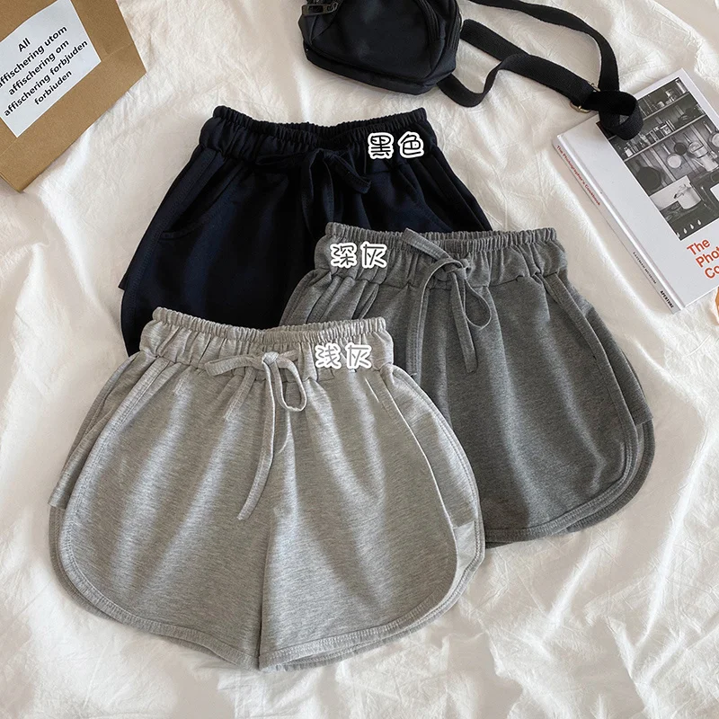 Шорты женские спортивные в стиле интернет-знаменитостей повседневные тонкие