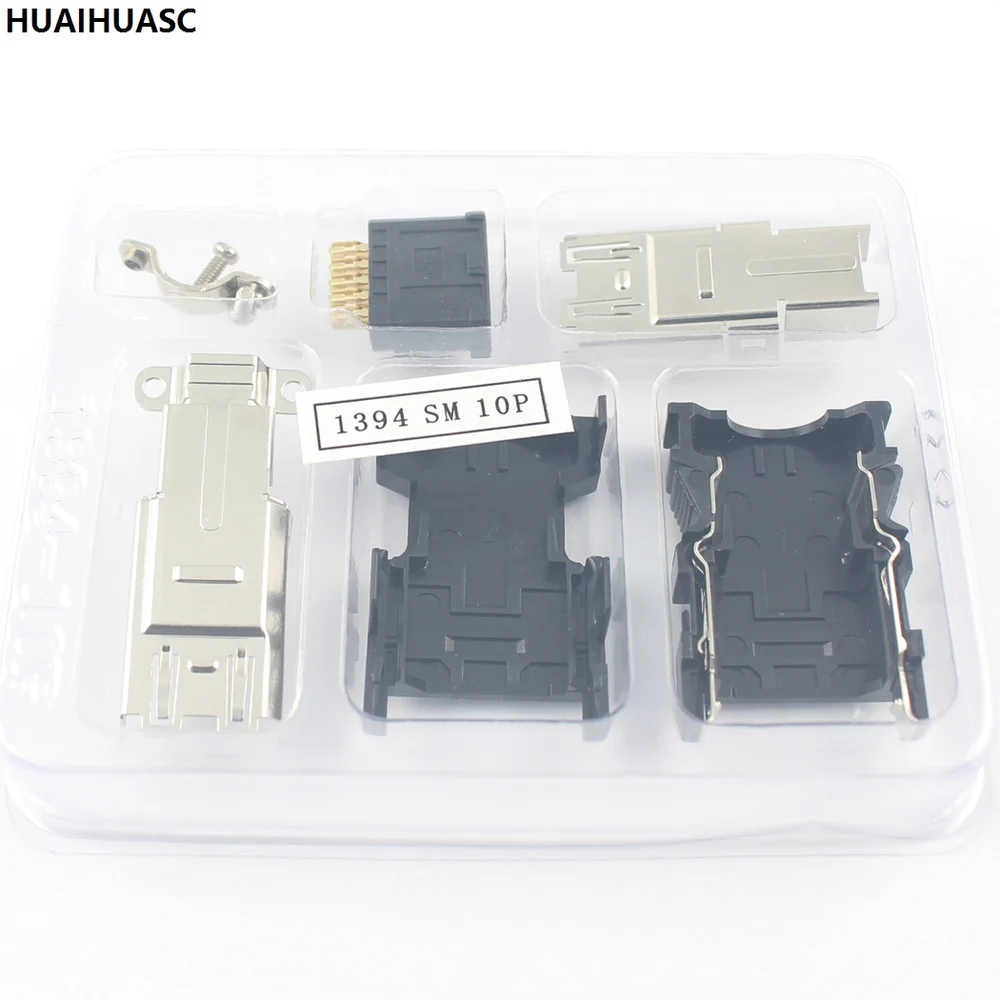 1 шт. Firewire IEEE 1394 Женский 10 штифт разъем под пайку для кабеля|Соединители| |