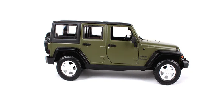 Maisto 1/24 Jeep WRANGLER Коллекционное издание металлическая литая модель автомобиля детские игрушки подарок