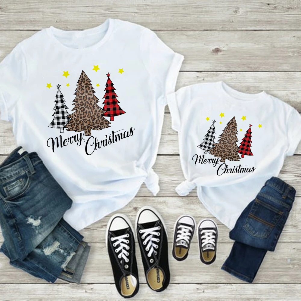 Модная с надписью &quotMerry Christmas&quot &quotМама&quot модная красивая футболка для