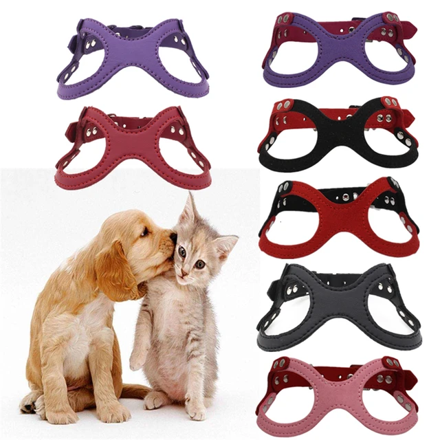 Soft Suede Microfiber Small Dog Vest Harness Pet Puppy Adjustable Chest Breast-Band Strap Belt Chihuahua Teddy Yorkie Lead Rope