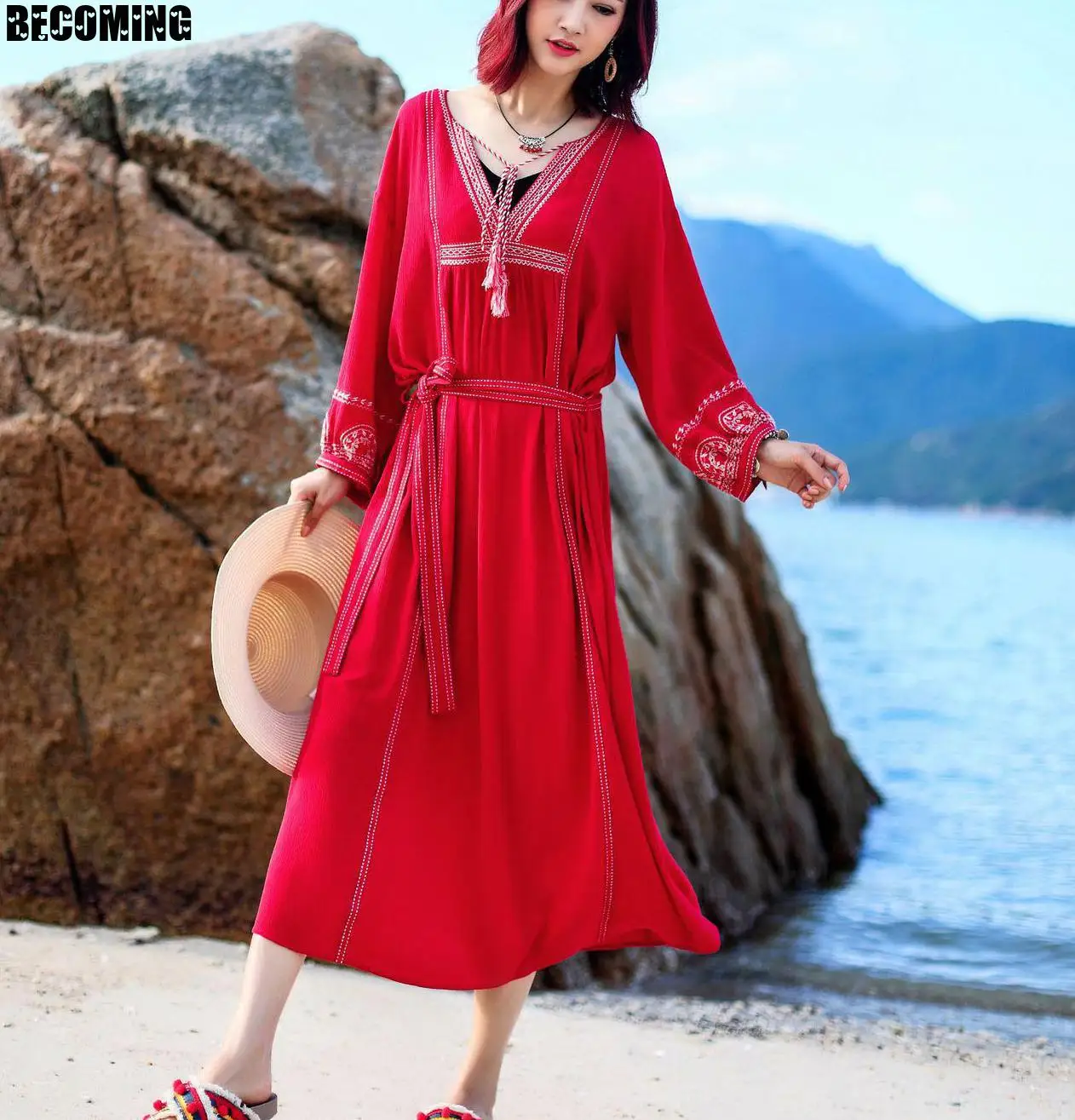 Платье для беременных большого размера повседневное платье пляжная юбка