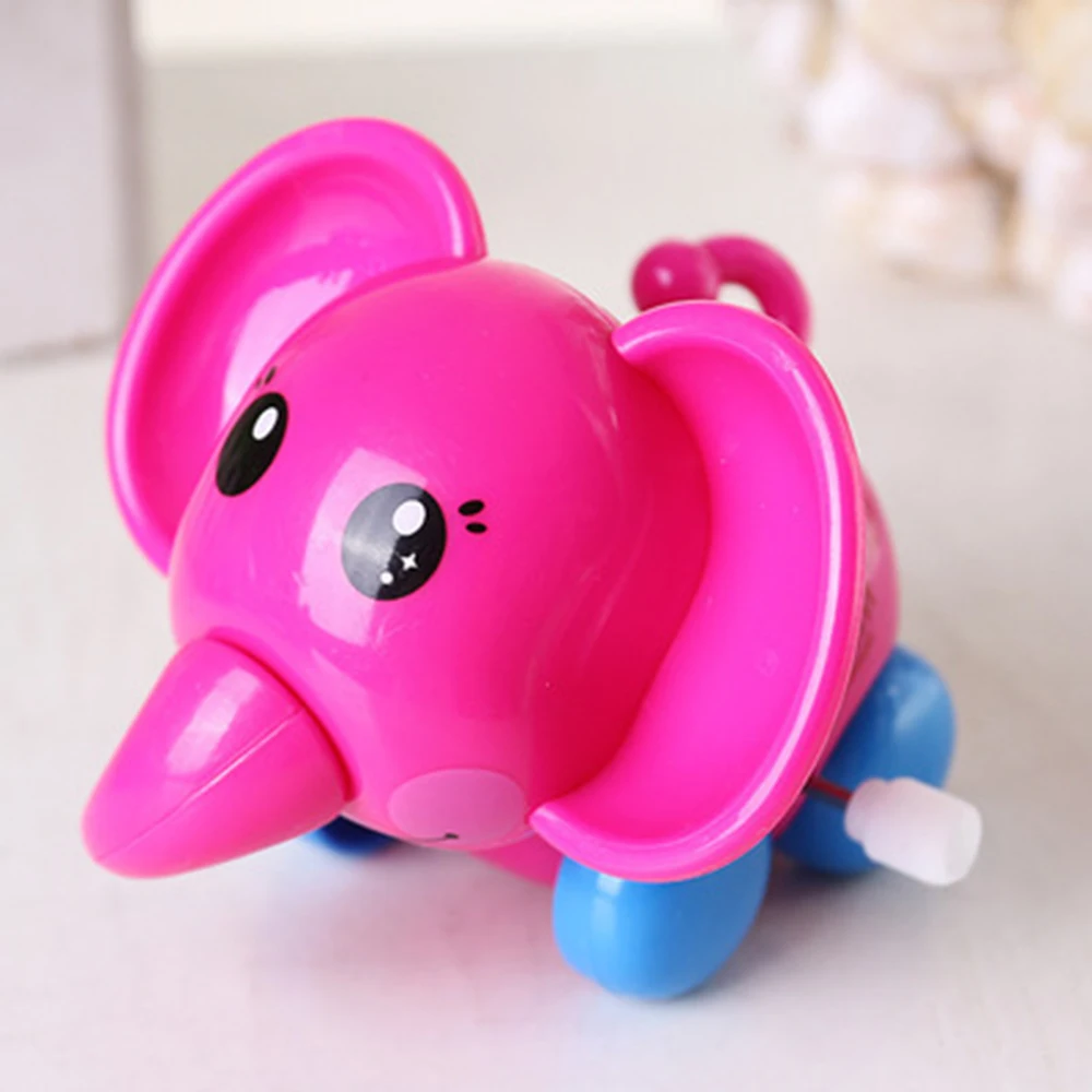 Заводной на цепочке слон пластиковая игрушка Классическая Детская для малышей |