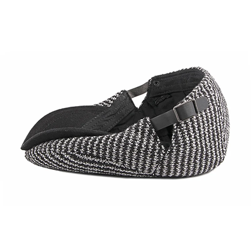 Кепка FS трикотажная в клетку английском стиле для мужчин и женщин плоская