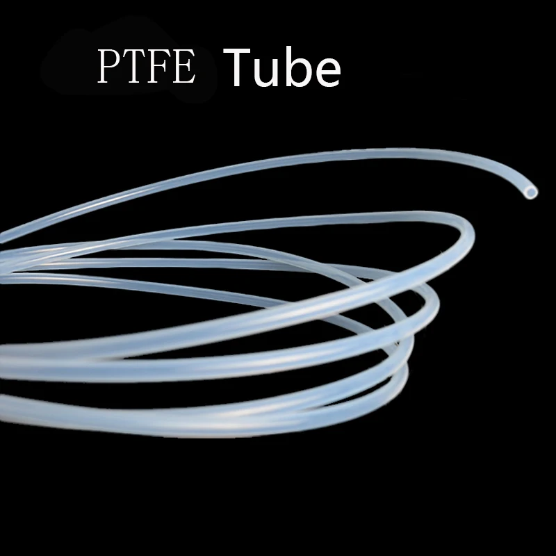 

Трубка из ПТФЭ, кремовая трубка, трубка FEP F46, фотодлина 1 метр