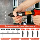 4-скоростной Регулируемый электроинструмент, стальные гвозди, пистолеты, инструмент для заклепок, устройство для прорезания проволоки, устройство для экономии труда