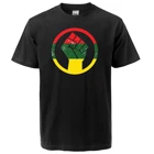 Футболка мужская хлопковая с коротким рукавом, Повседневная рубашка с принтом черная живая, вещь, не могу дышать, Джордж Флойд