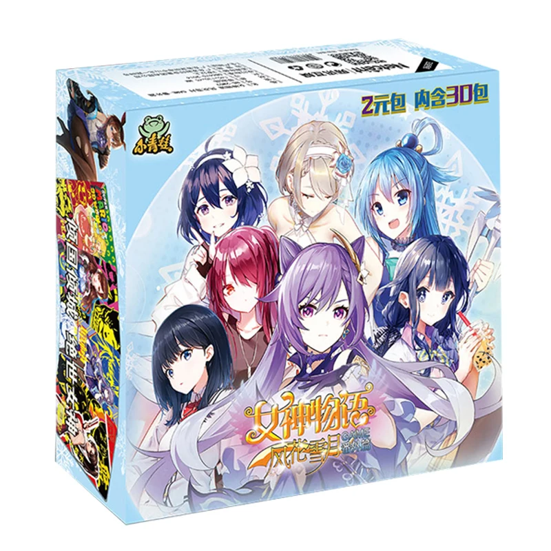 Tarjetas de colecci&oacute;n de diosa Story para ni&ntilde;os, juego de mesa, regalo de cumplea&ntilde;os, juguetes para Familia y Navidad-0