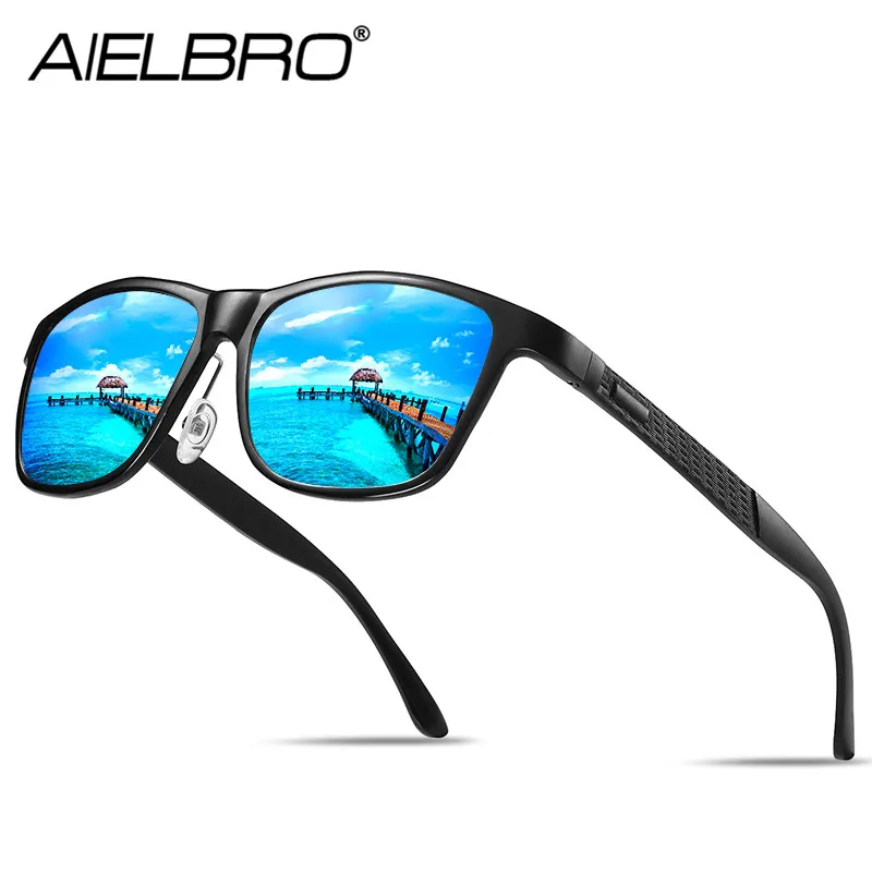 Новые поляризованные солнцезащитные очки для мужчин и женщин из