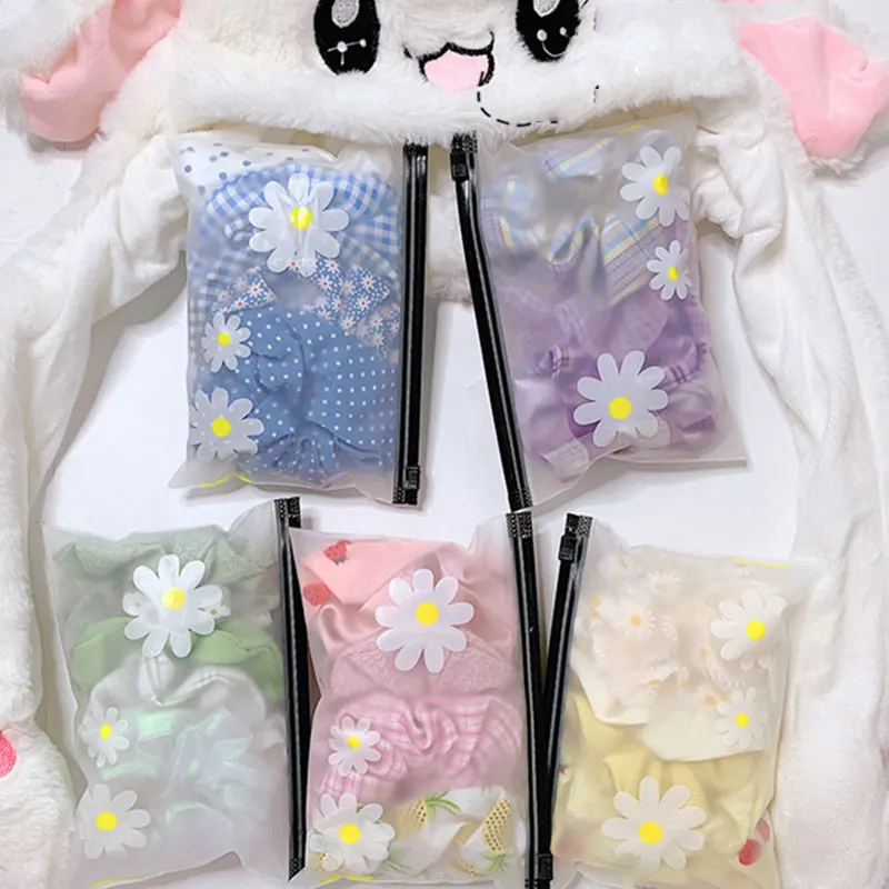 

Elegant Scrunchies Set Women Girl Ponytail Holder Hair Accessories Pastoral Style Floral Plaid Hair Rope Set Wholesale