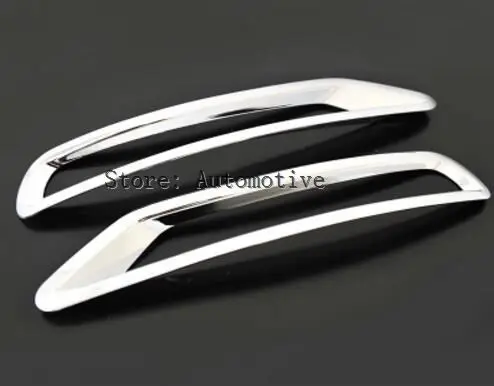 For Subaru Forester SJ 2013 2014 2015 2016 2017 Chrome Rear Fog Light Lamp Bumper Cover Trim Car Styling Sticker Protector Model |