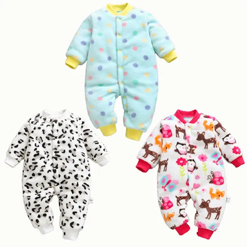 Осень 2020 теплые детские комбинезоны хлопковая одежда для маленьких мальчиков и