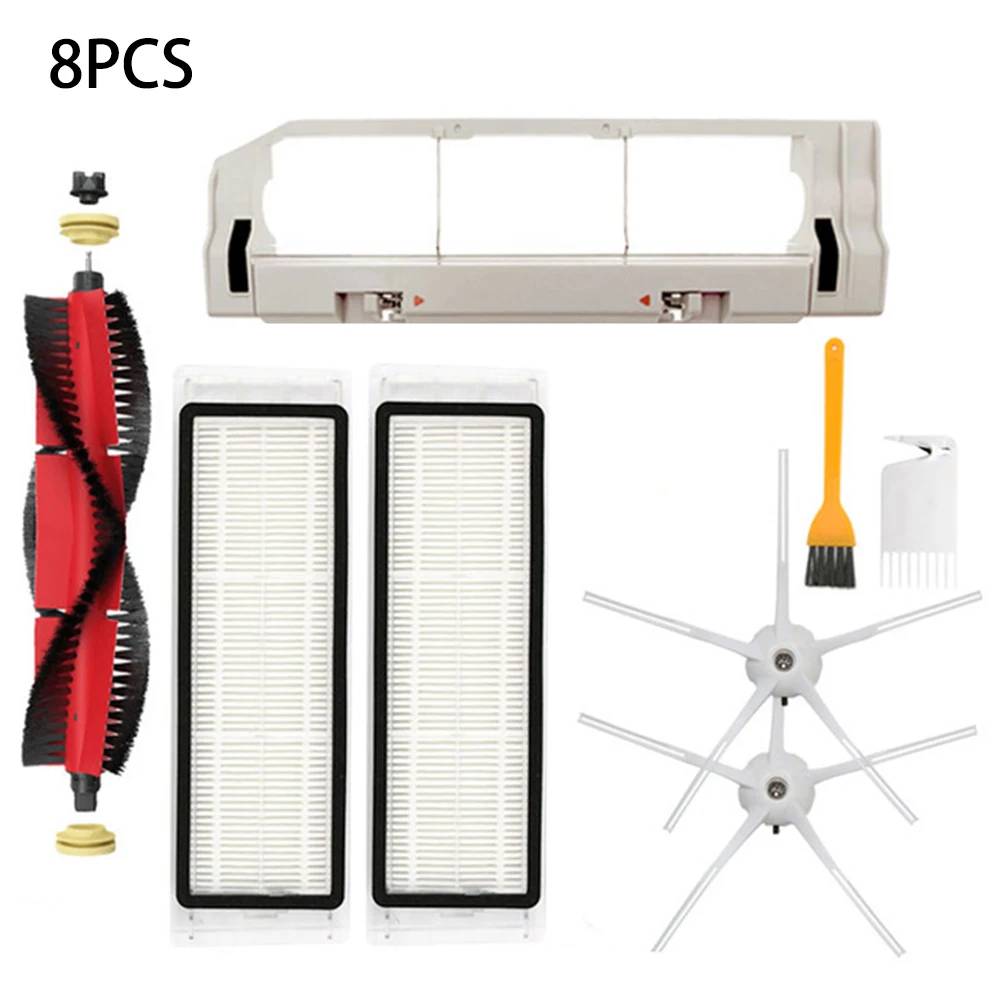 

28/21/8Pcs/Set Detachable Main Brush Filter Kit For Xiaomi Roborock S6 S60 S65 S5 S55 T6 S55 E25 E35 Tanos Wip Easy Cleaning