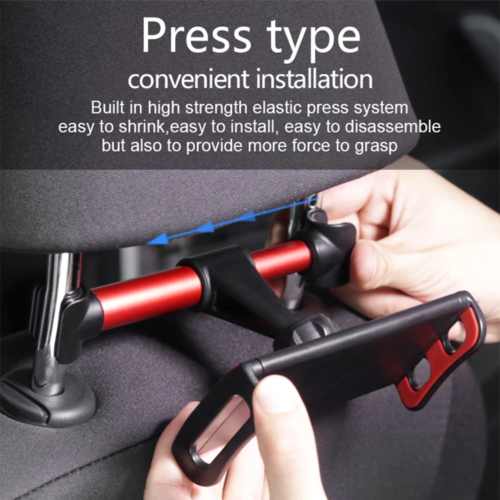tablet car holder for phone back seat car phone holder universal bracket for kids watch video tablet stand for ipad mount free global shipping