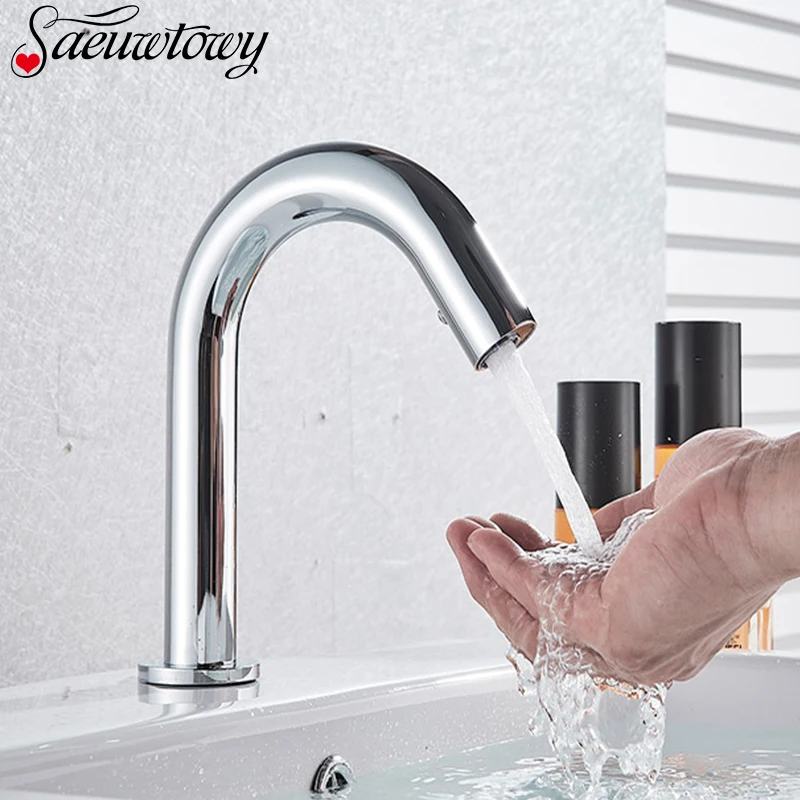 Сенсорный кран холодной воды для умывальника креативный переключатель на выходе